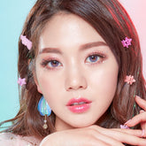 Lenstown Monthly Colored Contacts Tintbling UNICORN Violet (2 Pack)